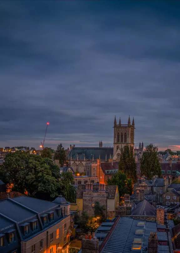 Cambridge skyline