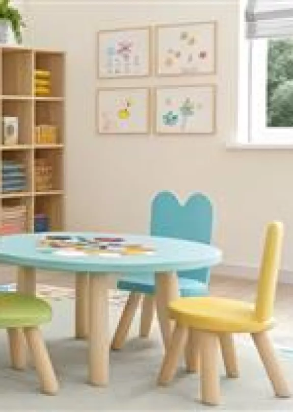 Nursery tables and chairs