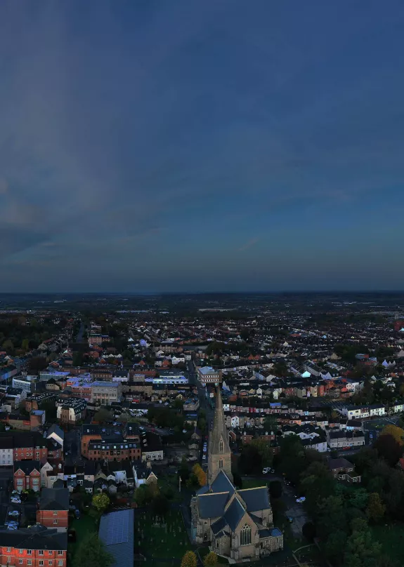 View of Swindon skyline