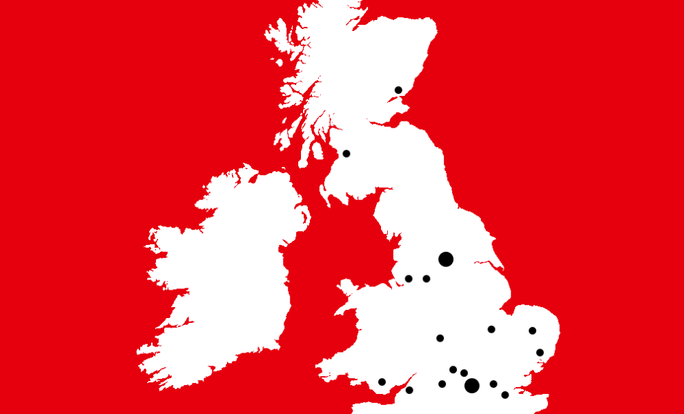 Sharp UK Office Locations