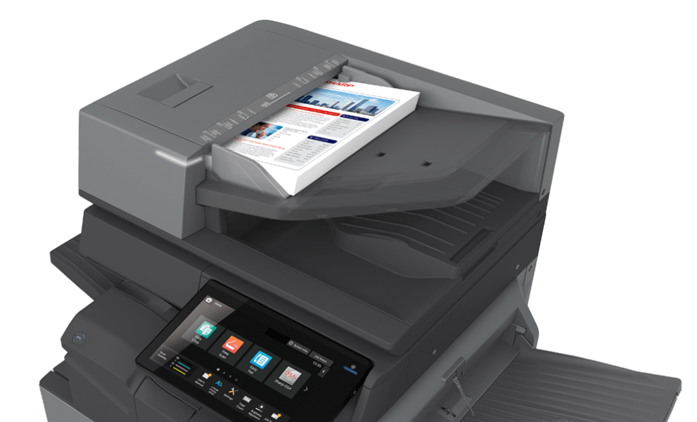 MFP scanning in colour